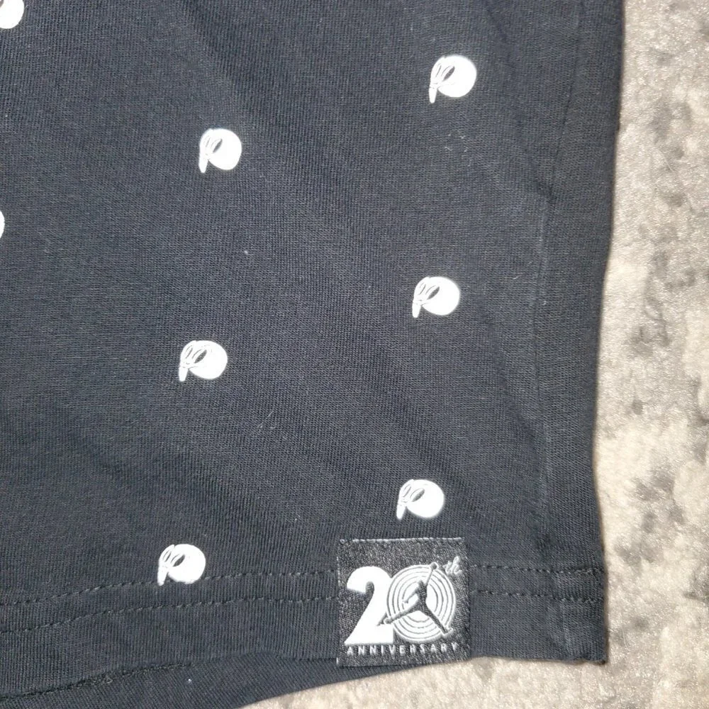 Nike Air Jordan Space Jam Shirt Sz Med Bugs Bunny w/Skull, 20th Anniversary